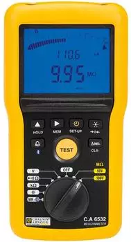 Chauvin Arnoux C.A 6532 Isolationsmessger&auml;t 50V&ndash;100V, 20G&Omega;, CAT IV 600V (P01140832)