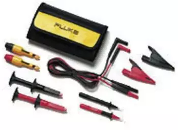 Fluke TLK281-1 Sicherheits-Messleitungs-Set Lamellenstecker 4mm, 1,50m, schwarz/rot (3971241)