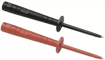 Fluke TP80 Sicherheits-Pr&uuml;fspitzen-Set Buchse 4mm CAT III 1000V schwarz/rot (873455)