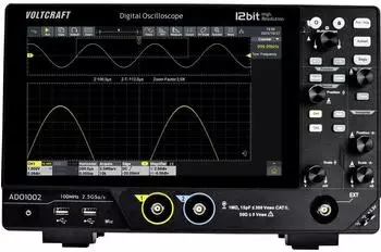Voltcraft ADO-1002 Digital-Oszilloskop 100MHz 2.5GSa/s 250Mpts 12Bit DSO (VC-17257150)