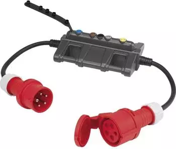Voltcraft DLA-3L 32 Messadapter CEE-Stecker - CEE-Kupplung (DLA-3L 32)