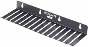 Voltcraft ML-1 Messleitungshalter 14 Aussparungen, schwarz (ML-1 SW)