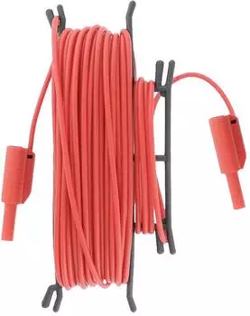 Metrel A 1640 Sicherheits-Messleitung 4mm Bananenstecker 20m, rot (20992992)