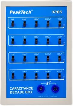 PeakTech Kapazit&auml;tsdekade 100pF bis 11,111&micro;F (3285)