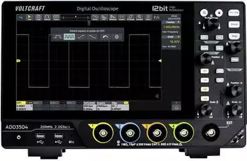 Voltcraft ADO-3504 Digital-Oszilloskop 350MHz 2,5GSa/s 12Bit (VC-17257155)