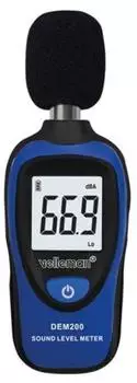 Velleman Digitaler Schallpegelmesser 30-130dB LCD-Anzeige (DEM200)