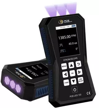 PCE Instruments LED-Stroboskop UV, 3 LEDs (PCE-LES 103UV-385)