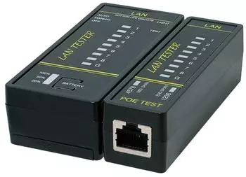 LogiLink Mini LAN-Tester RJ45/RJ12/RJ11 (WZ0080)