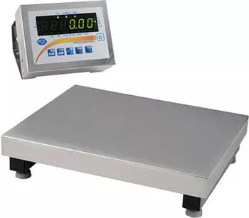 PCE Instruments Plattformwaage Edelstahl 60kg, 20g (PCE-SD 60SST C)