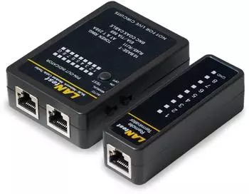 LogiLink Kabeltester RJ11/RJ12/RJ45/BNC Netzwerk (WZ0015)