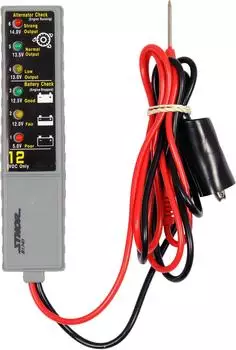 TOYA Lichtmaschinen- und Batterietester 12V, 6 LED (81741)