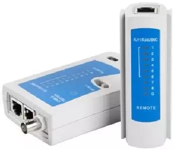 Lanberg NT-0401 LAN-Kabeltester RJ45/RJ12/RJ11, Koaxial (NT-0401)