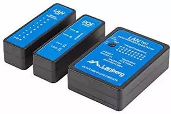 Lanberg NT-0404 Netzwerkkabel-Tester RJ-45 PoE (NT-0404)
