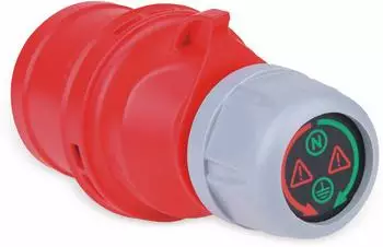 PCE CEE Diagnosestecker 16A 5-polig 400V mit LED-Display (9434152)