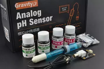 DFRobot Gravity Analoger pH-Sensor/Meter Kit V2, 3,3~5,5V (SEN0161-V2)