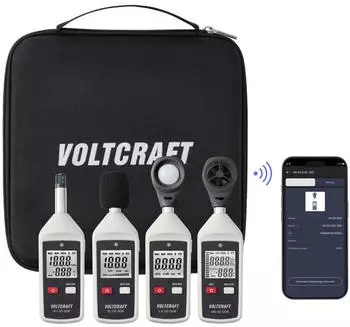 Voltcraft Set-50 DOK Umweltmessgerät mit Berichtsfunktion (VC-18828305)