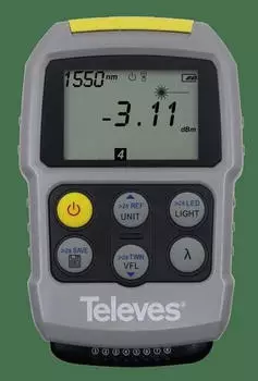 Televes Mini-Testger&auml;t OPM+VFL f&uuml;r LWL und Datenkabel (236780)