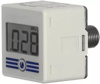 Riegler Digital-Manometer mit Hintergrundbeleuchtung, 0-10 bar, R 1/4 AG (DIMH-10-F4)