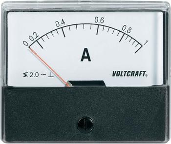 Voltcraft Dreheisen-Einbau-Messgerät AM70X60/1A