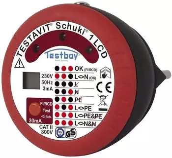 Testboy Testavit Schuki 1 LCD
