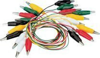 Voltcraft Alligator clip SET 280mm/0.1
