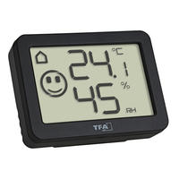 TFA Dostmann Thermo-/Hygrometer Schwarz 30.5055.01