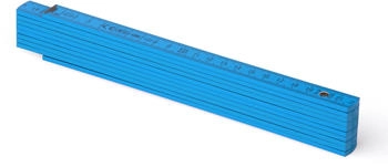 Metrie Zollstock 2 m Block 52 himmelblau