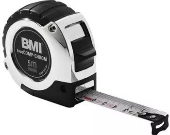 BMI Taschenrollbandmaß chrom 8 m 25 mm Automatic (475841221)