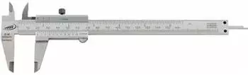 Helios-Preisser Taschenmessschieber DIN 862 SOFT-SLIDE 150 mm Feststellschraube eckig (0197501)