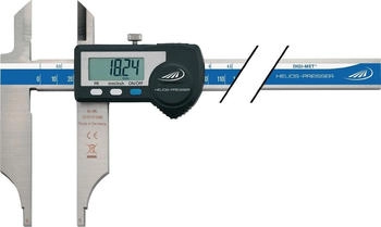 Helios-Preisser Werkstattmessschieber DIN 862 DIGI MET 500 mm digital mit Messerspitzen (1330528)