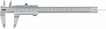 Helios-Preisser Taschenmessschieber mit Feststellschraube 150 mm rostfrei rund (0195501)