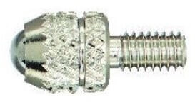 Käfer Messeinsatz Ø 4,8 mm plan M2,5 Stahl für Messuhren (62004)