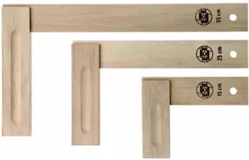 E.C. Emmerich Schreinerwinkel 227 ohne Gehrung, Wei&szlig;buche, 250mm/145mm (227)