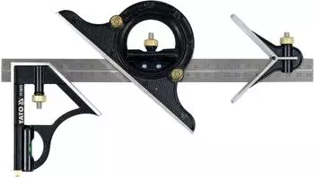 Yato Kombinationswinkel 300mm mit Anschlag und Winkelmesser (YT-70772)