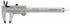 Fortis Taschenmessschieber 100mm 1/50
