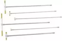 Dasqua 5911-0001-A Satz verzinnter Teleskoplehren 8 - 150, 300 mm, mm 1St.