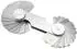 Dasqua Radius-Lehre metrisch 1,0 - 7,0mm (1351-0005)