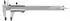Fortis Taschenmessschieber 0-150mm