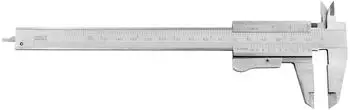 Fortis Taschenmessschieber f&uuml;r Linksh&auml;nder, Momentfeststellung, 150mm