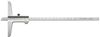 Fortis Tiefenmessschieber 300mm, Genauigkeit 0,02mm