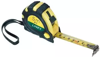 Linex Simplex Rollma&szlig;band 5m, cm- und Zoll-Skala, magnetischer Haken (100411025)