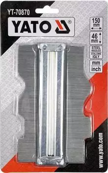 Yato Konturenlehre 150mm, Metall (YT-70870)