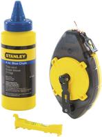 Stanley Schlagschnur 0-47-465, PowerWinder, Set, 115g blaue Kreide, Kunststoff,