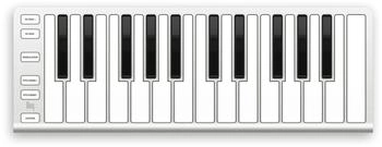 ESI Xkey 25 Ultraflaches USB MIDI-Keyboard mit 25 Tasten (XKEY25)
