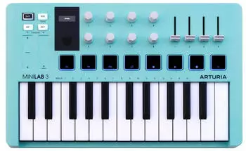 Arturia MiniLab 3 Aquamarine
