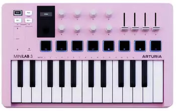 Arturia MiniLab 3 Rose Quartz