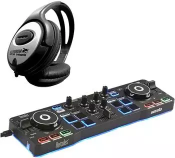 Hercules DJ Control Starlight mit Kopfhörer (starlt-kh)