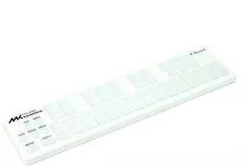 Keith McMillen K-Board-C 25-Tasten-USB-MPE-MIDI-Keyboard-Controller, Snow (m716c-s)