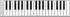 ESI Xkey Air 37 Bluetooth-MIDI-Controller-Keyboard (XKEYAIR-37)