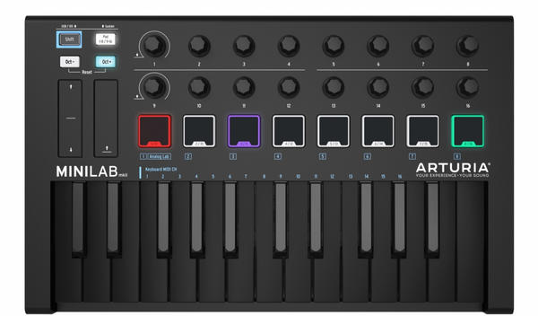 Arturia MiniLab MKII Deep Black